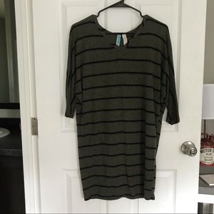 striped tunic